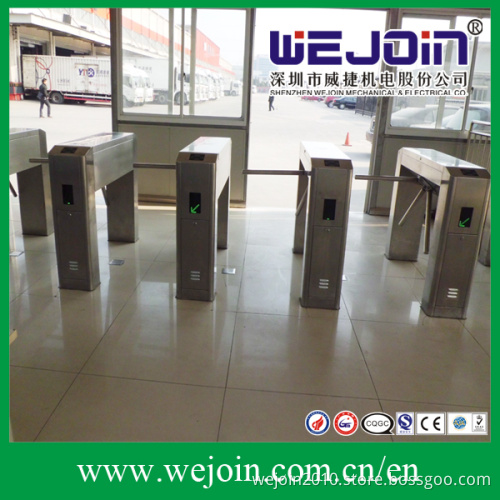 Bridge-Typed Tripod Turnstile Compatible with IC Card with Bi-Directional Passing